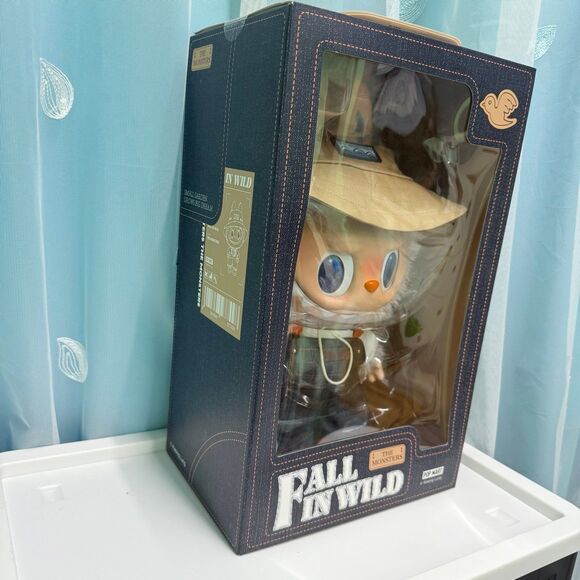 POP MART THE MONSTERS FALL IN WILD SERIES Vinyl Plush Doll Large Version - Picture 2 of 8
